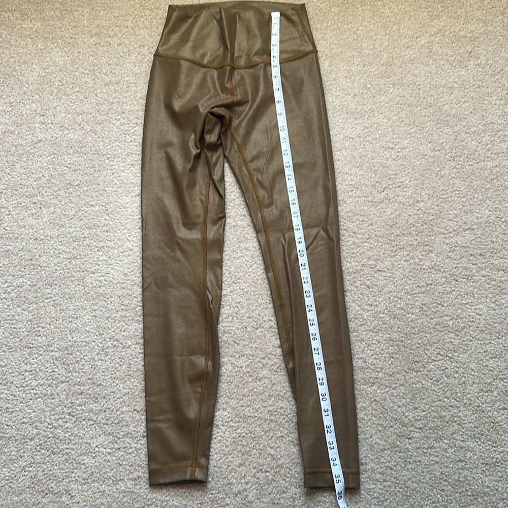 Gold/Brown Lululemon Leggings - Picture 5 of 14